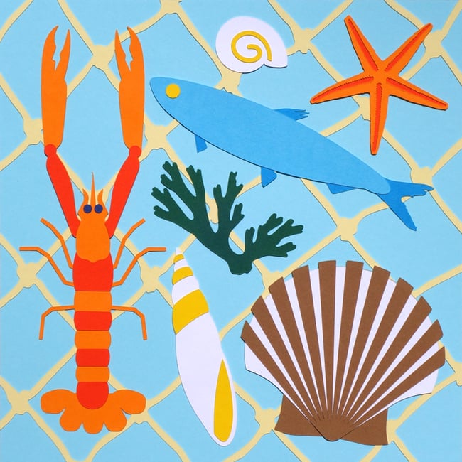 Trésor de la Méditerranée - Tableau en série limitée