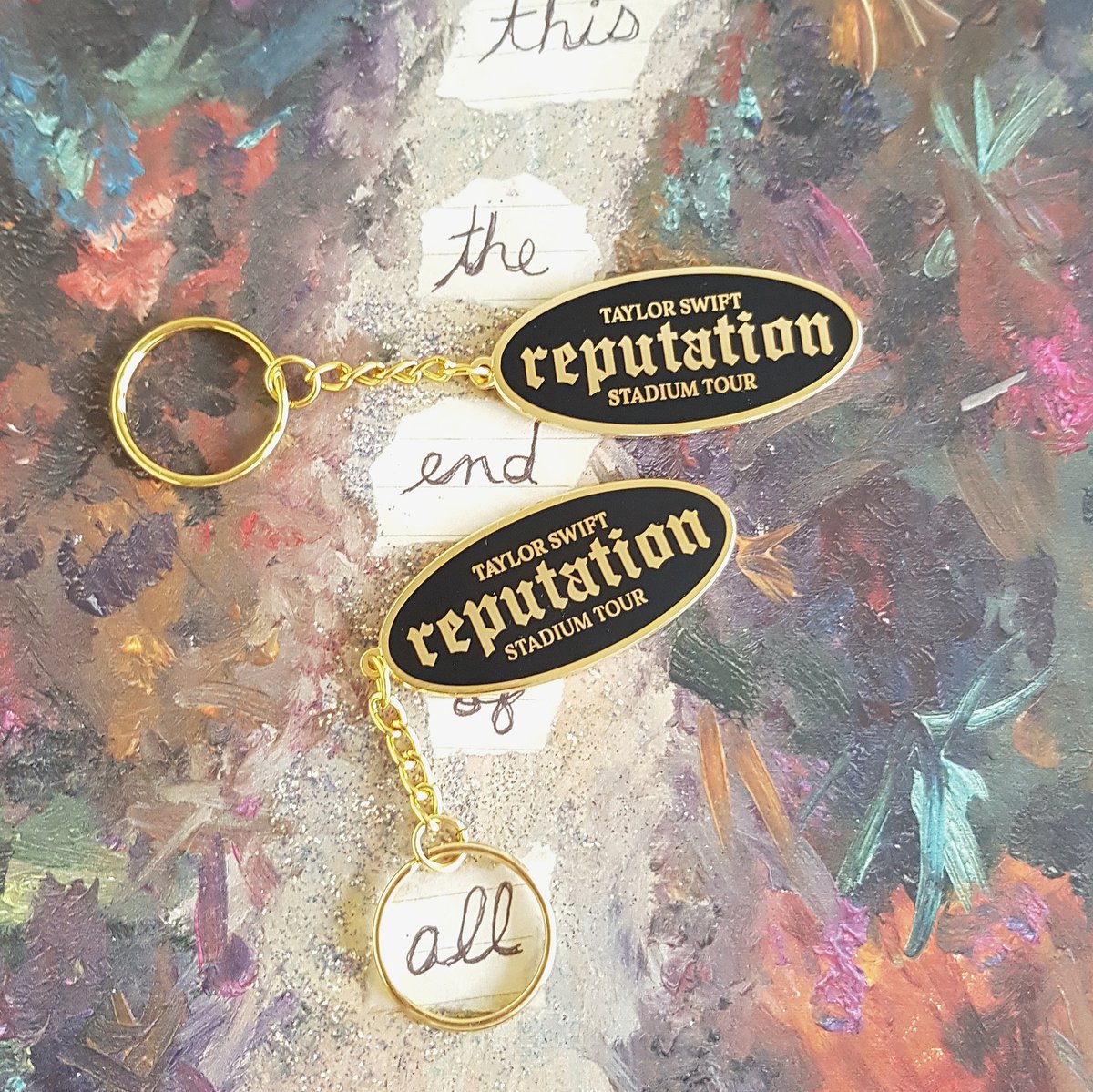 Taylor Swift reputation tour Keychain