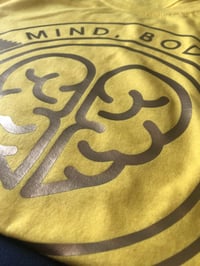 Image 2 of Mind, Body & Sole Yellow/Gold ‘JOBERG’ T-Shirt