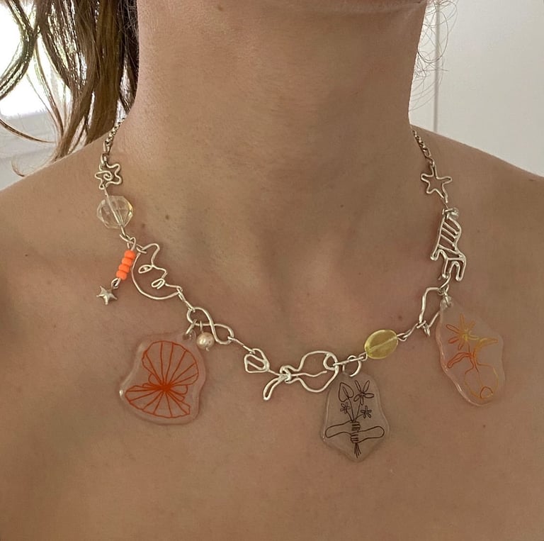 Shulian x Lane Charm Necklace Image 2