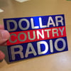 DC Radio Chrome Sticker