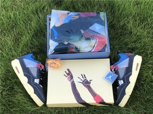 Image of Jordan 4 Retro Union Off Noir