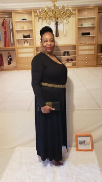 Image 4 of The Sophisticated Woman 2pc bodysuit/kimono 