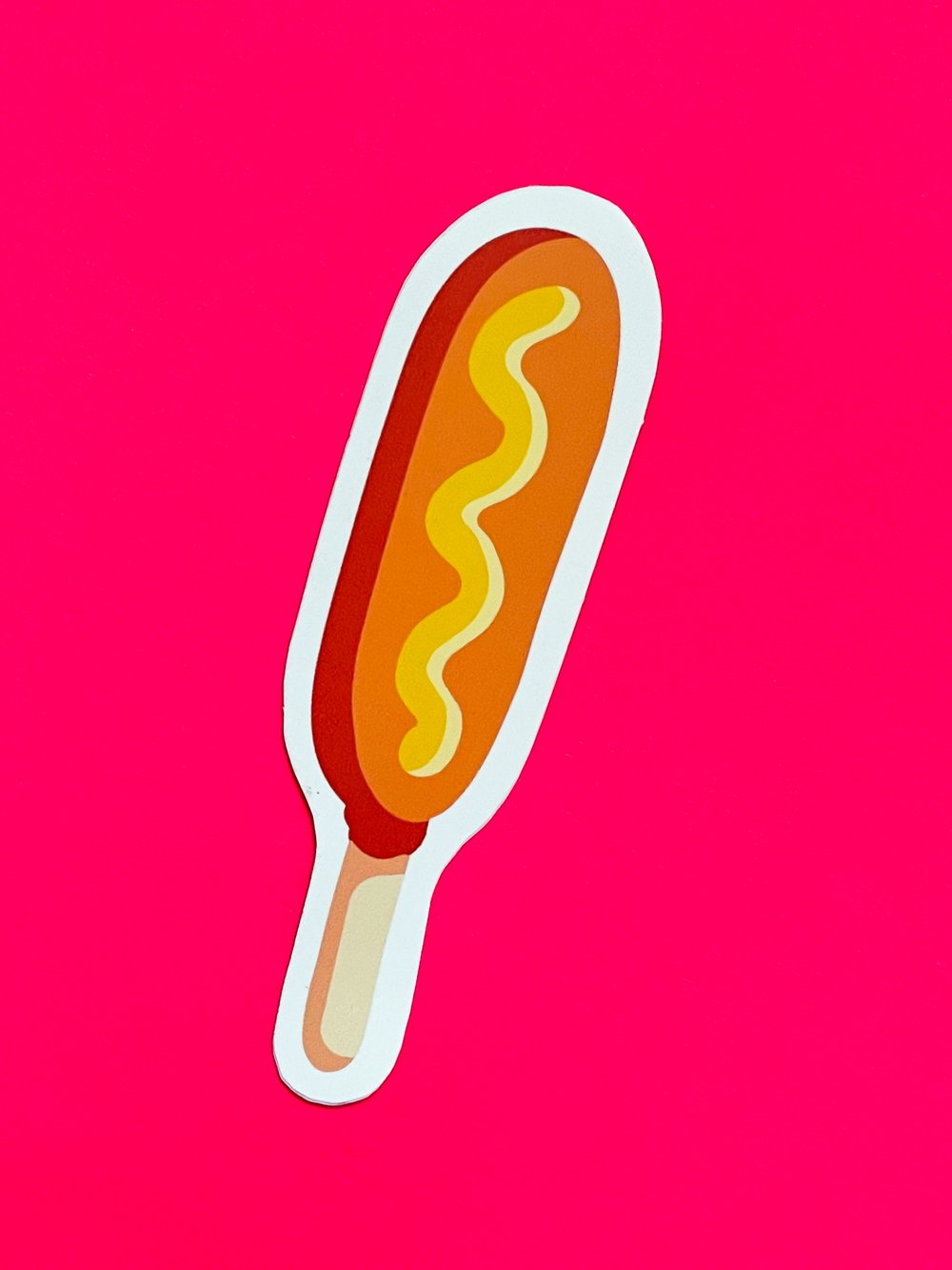 Image of Corndog Sticker