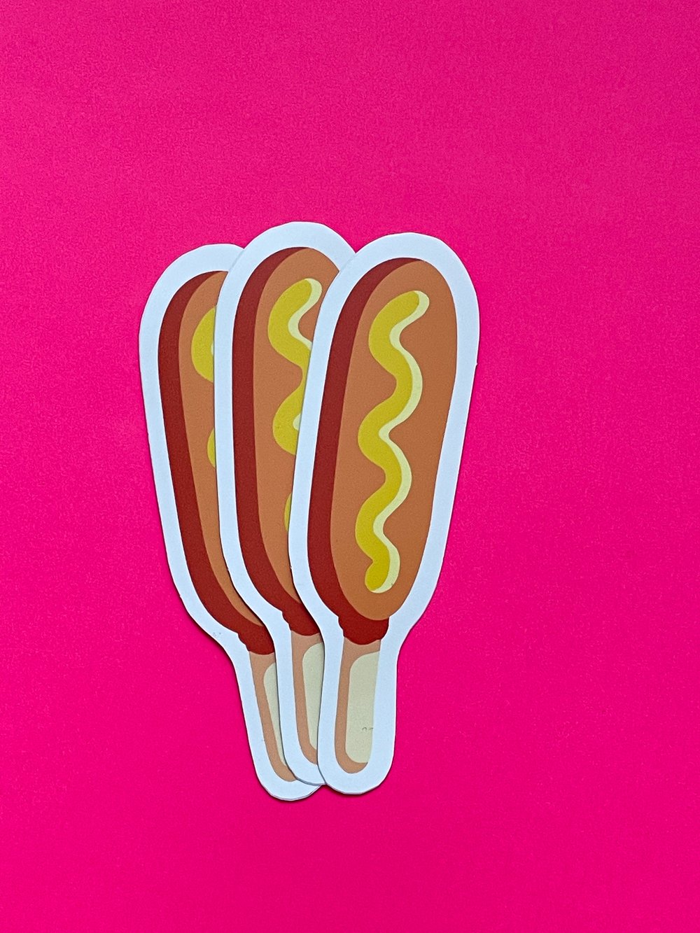 Image of Corndog Sticker