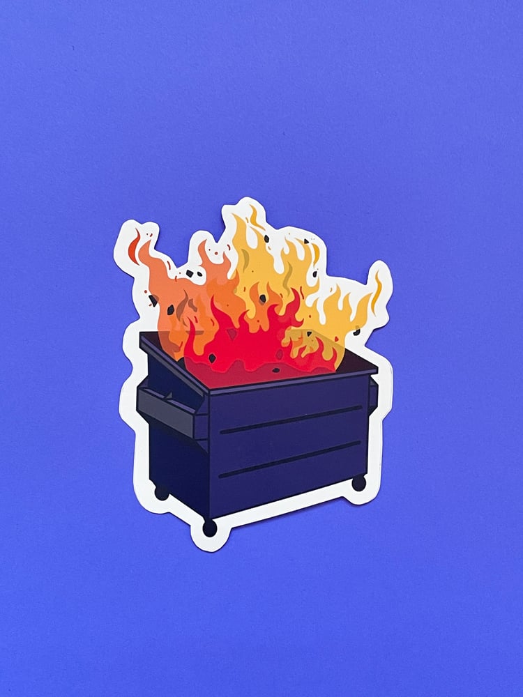 Image of Dumpster Fire Sticker