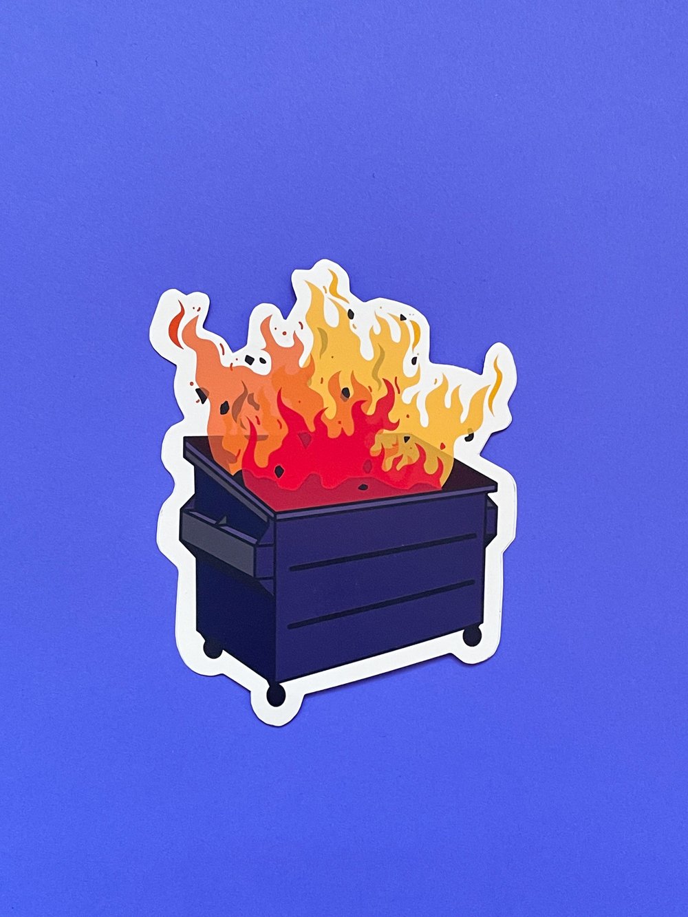 2023 Dumpster Fire Sticker Decal (Select your Size)