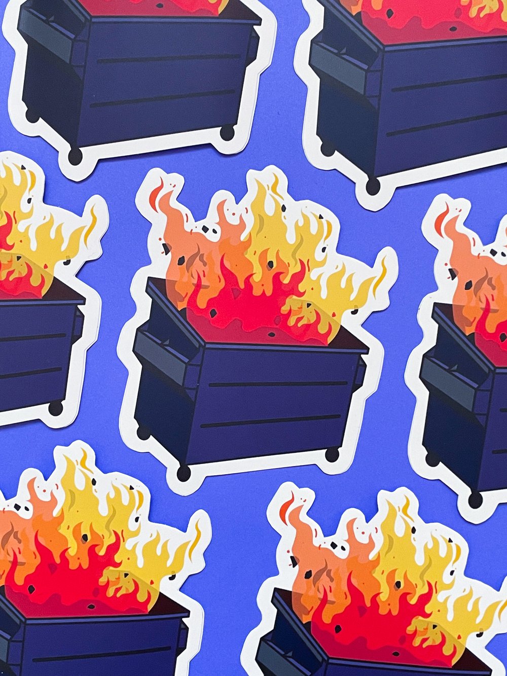 Image of Dumpster Fire Sticker