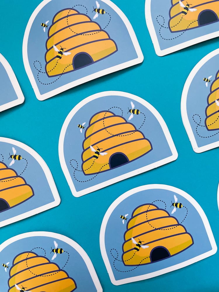 Image of Beehive Sticker