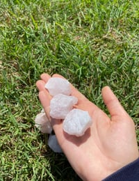 Raw Rose Quartz Chunks