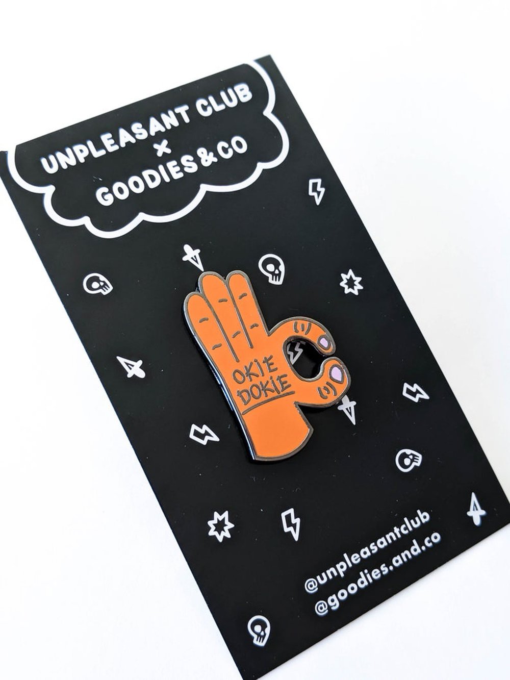 Image of Okie Dokie Enamel Pin