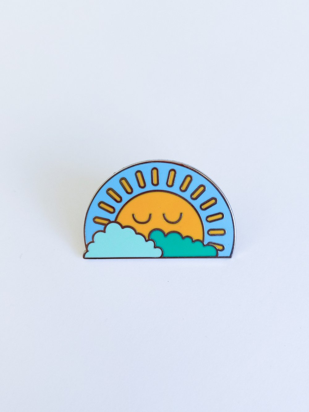 Image of Sleepy Sun Enamel Pin
