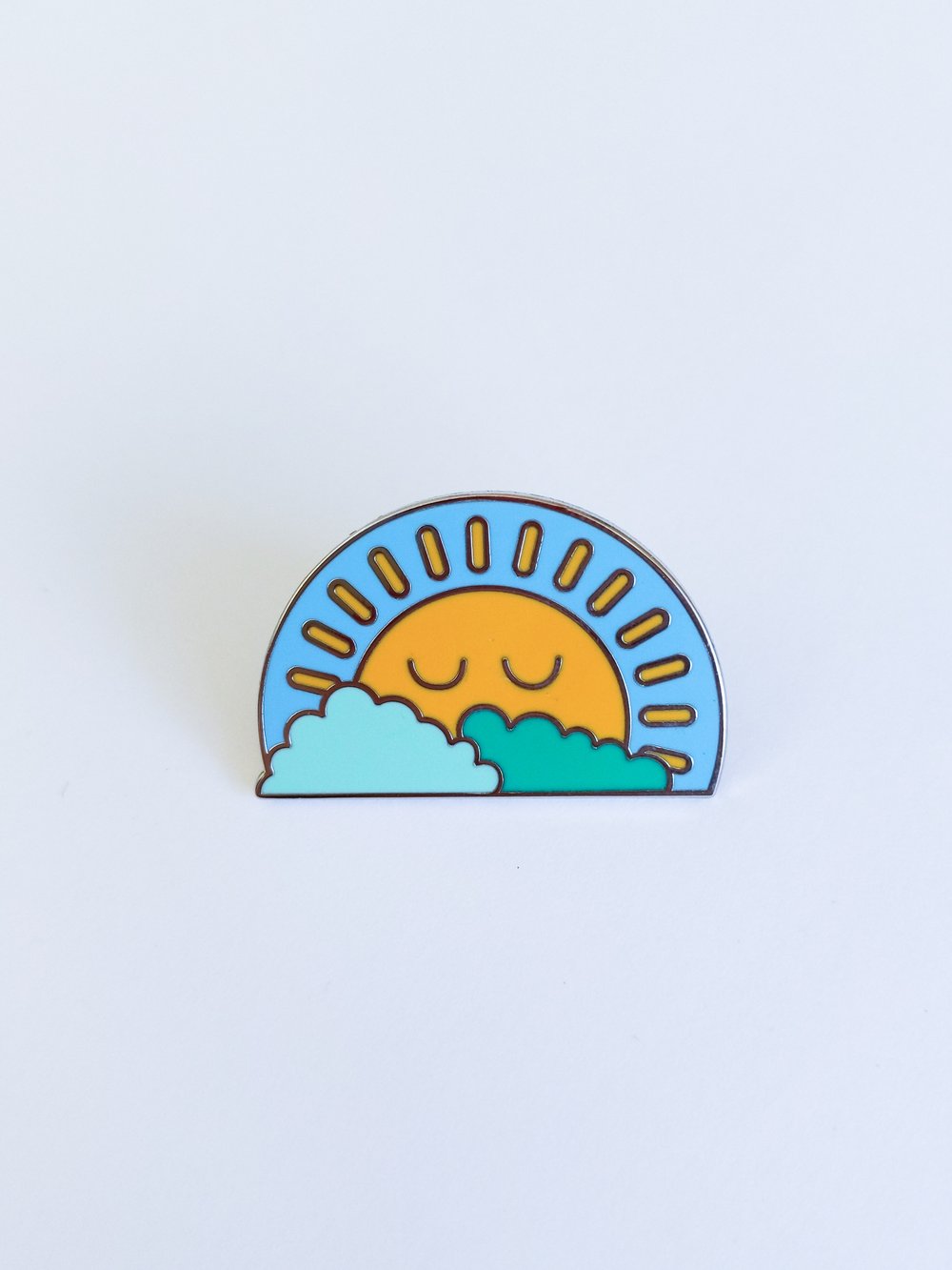 Image of Sleepy Sun Enamel Pin