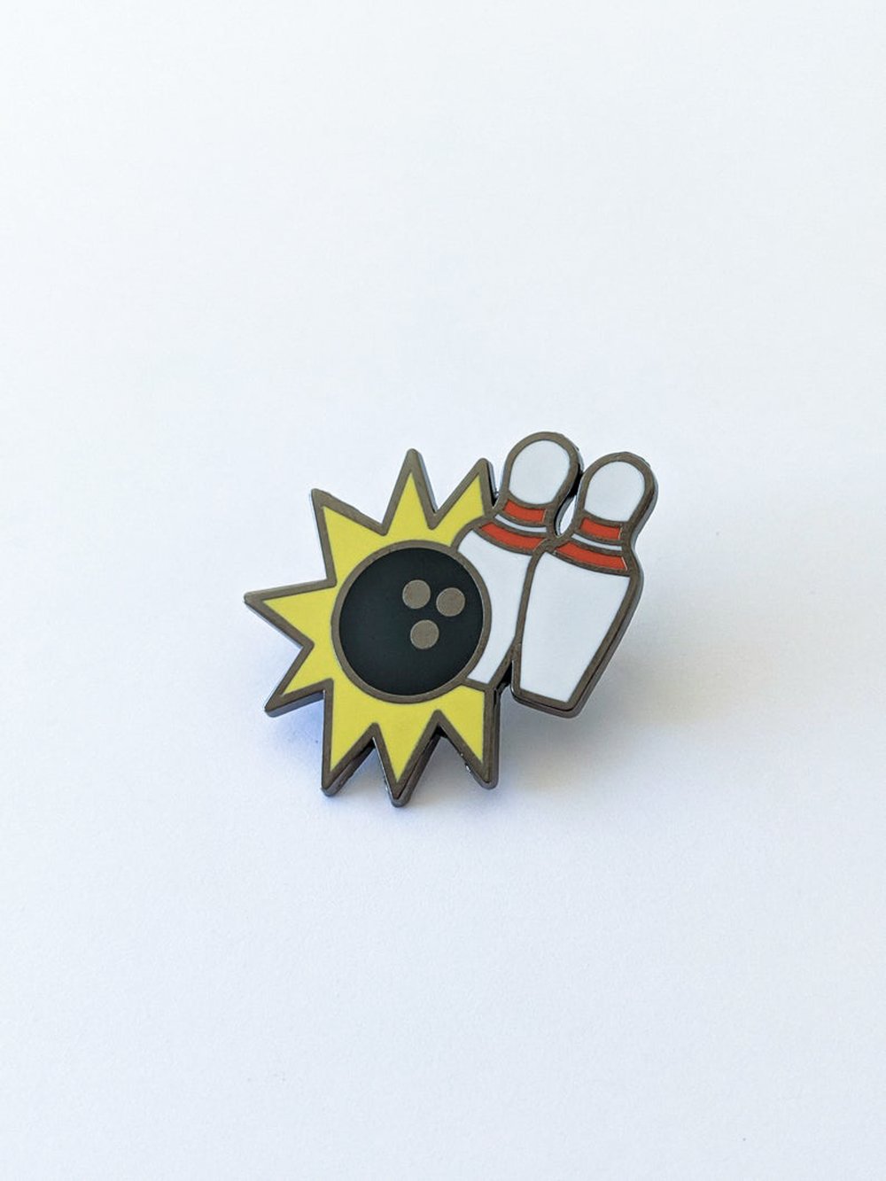 Image of 90s Bowling Party Enamel Pin