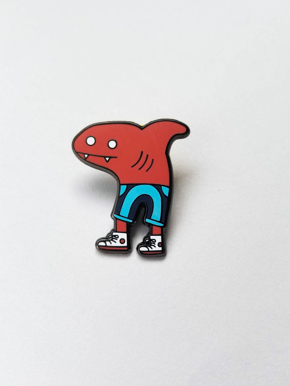 Image of Shark Boy Enamel Pin