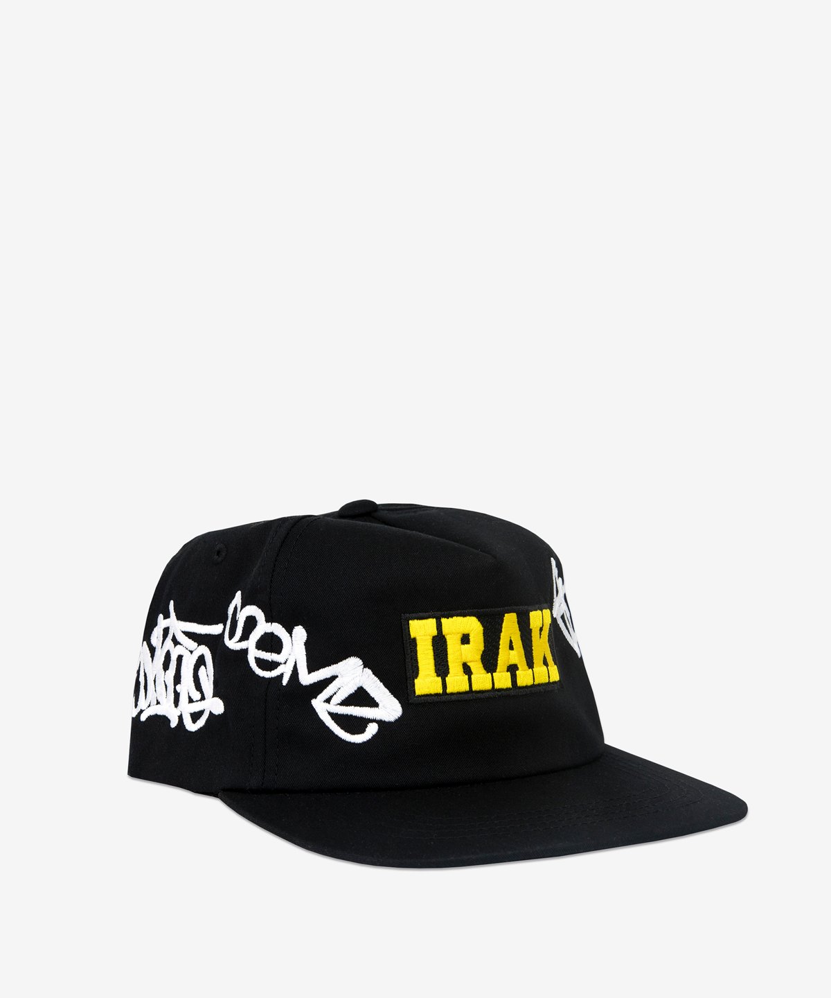 IRAK NY Tag Box Cap White アイラック キャップ 白 - キャップ