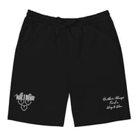 Image 2 of Black Triple Hearts T-Shirt & Black Triple Hearts Shorts 
