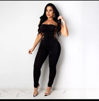 Image 2 of “Stacked” Jumpsuit Romper