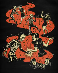 Image 1 of Dance With Death BLACK TEE
