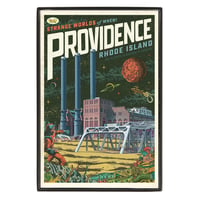 Image 2 of Strange Worlds of When Providence Series 2 – 4 x 6 Framed, Set of 4