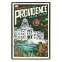 Strange Worlds of When Providence Series 2 – 4 x 6 Framed, Set of 4