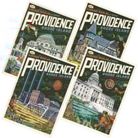 Image 1 of Strange Worlds of When Providence Series 2 – 11 x 17 Print, Set of 4