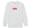 Supreme Box Logo L/S Tee White