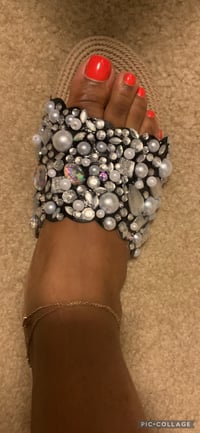 Image 1 of Extra bling summer sandals 