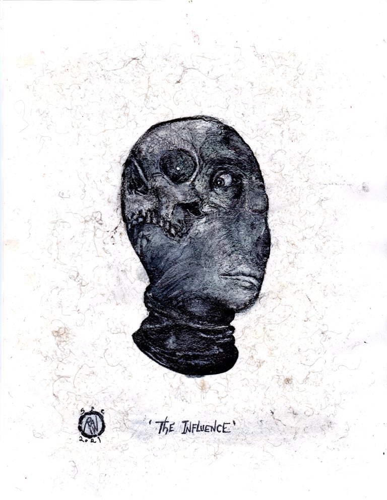 THE INFLUENCE - 8" x 10" Giclée fine art print