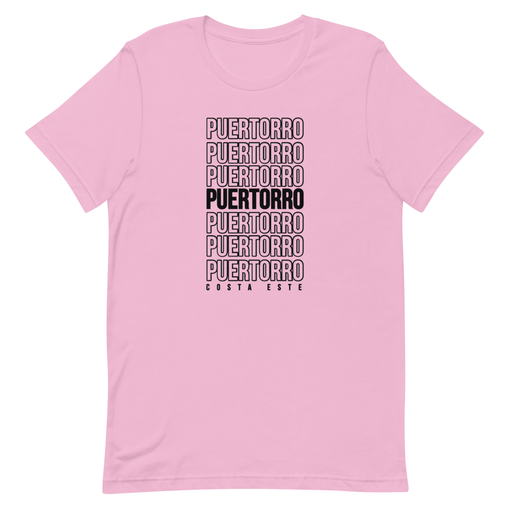 "PUERTORRO" PINK TEE