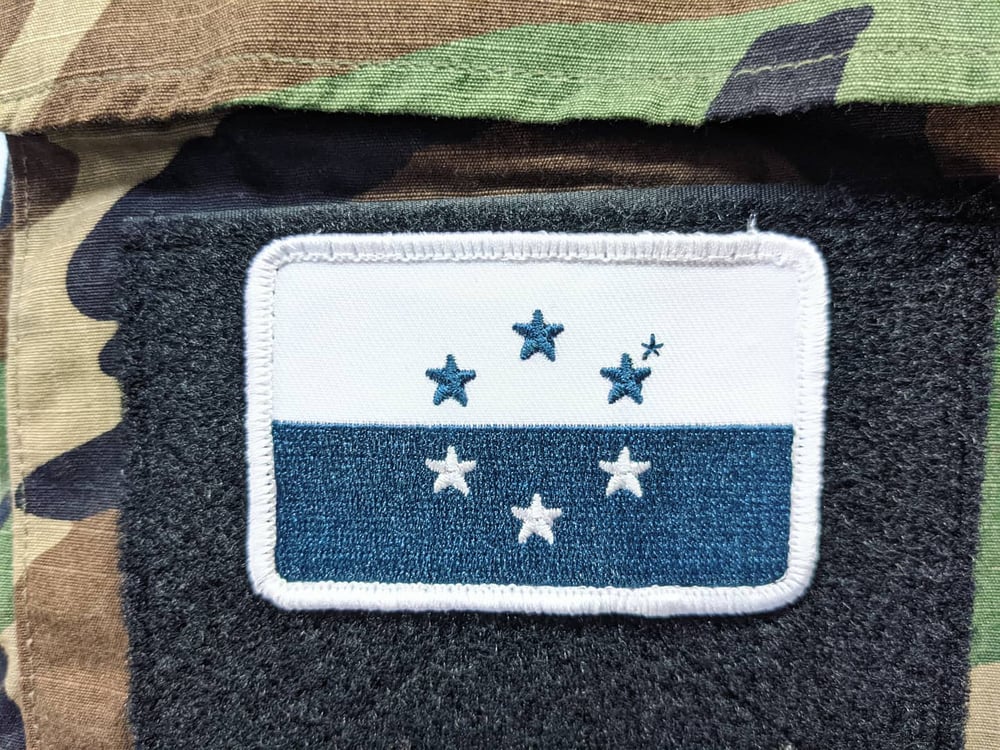 Osean Federation Flag Patch (Color, White Border)