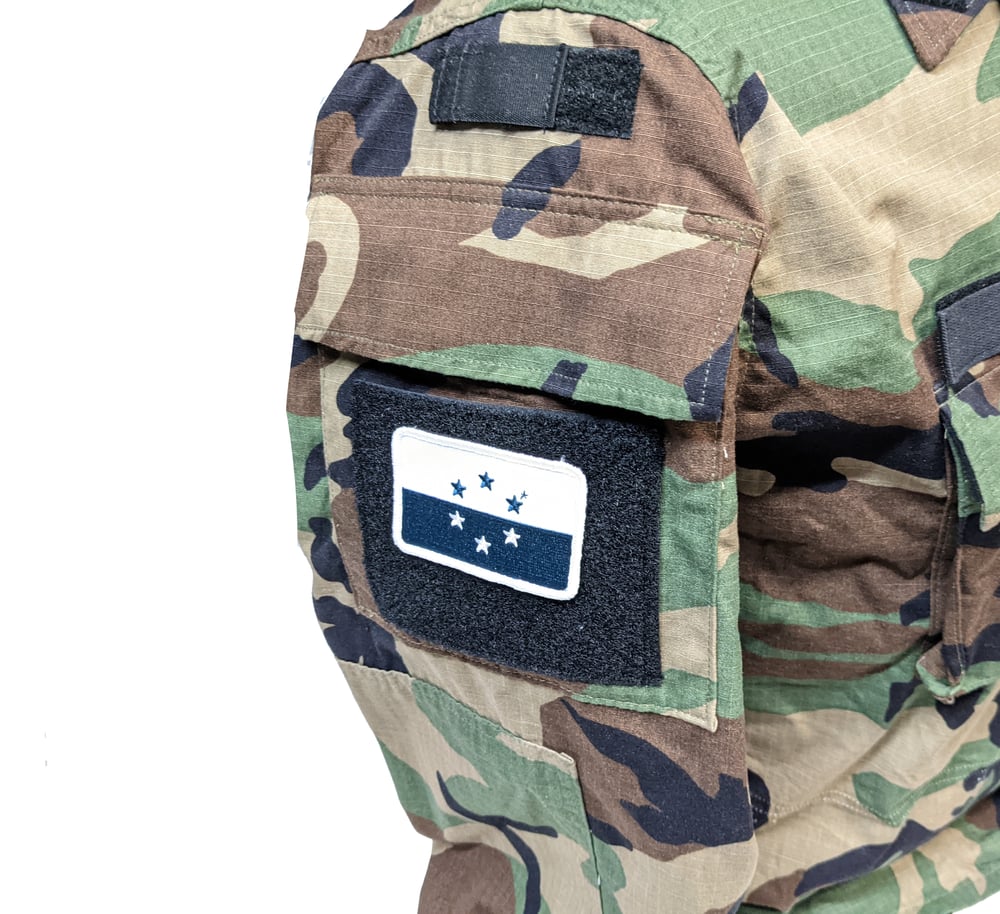 Osean Federation Flag Patch (Color, White Border)
