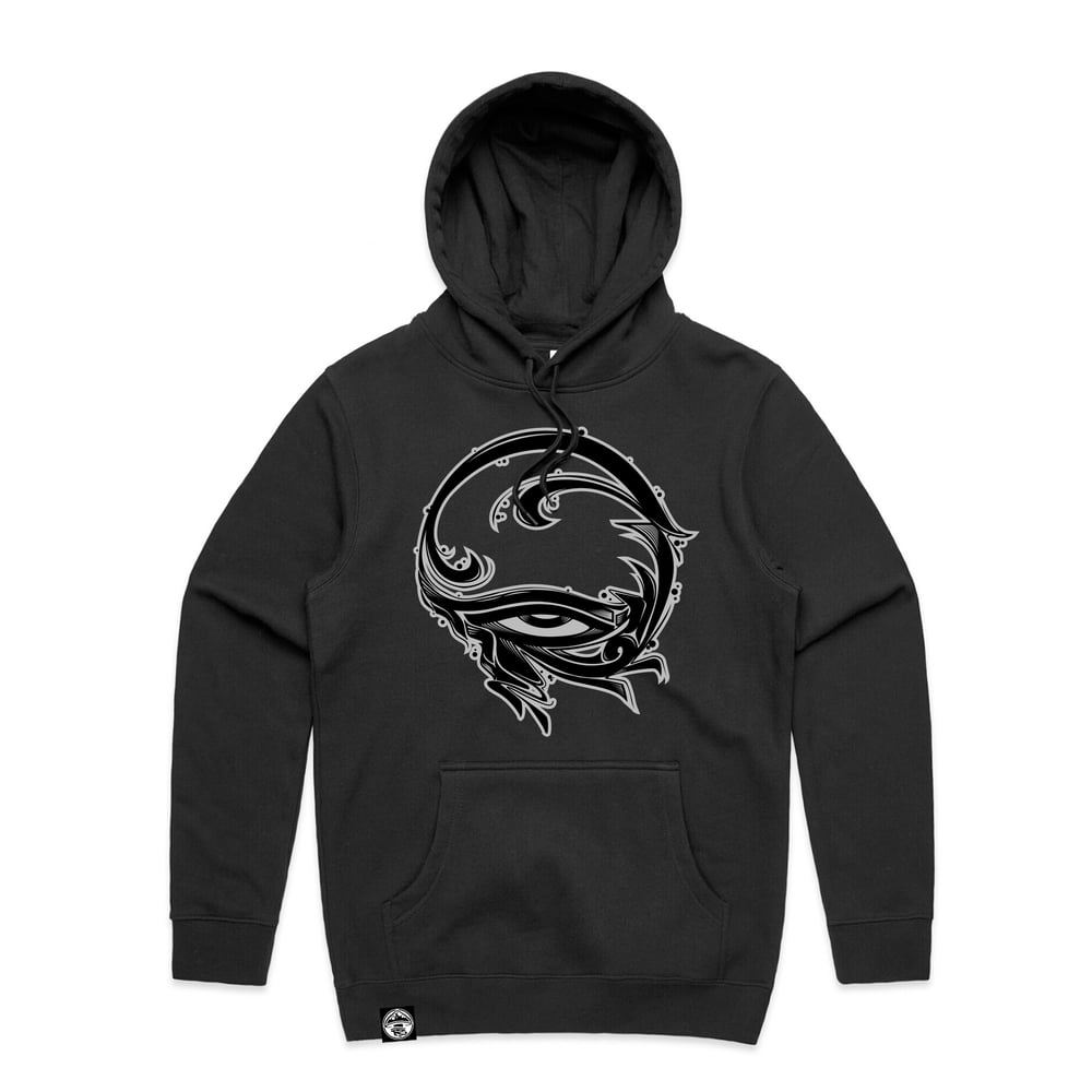 Image of Horus Hoodie. - Black