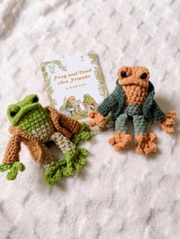 Image 1 of Best Friends Frog + Toad Book Buddy | Made to Order