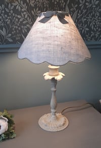 Image 1 of Petite lampe complète en chanvre 