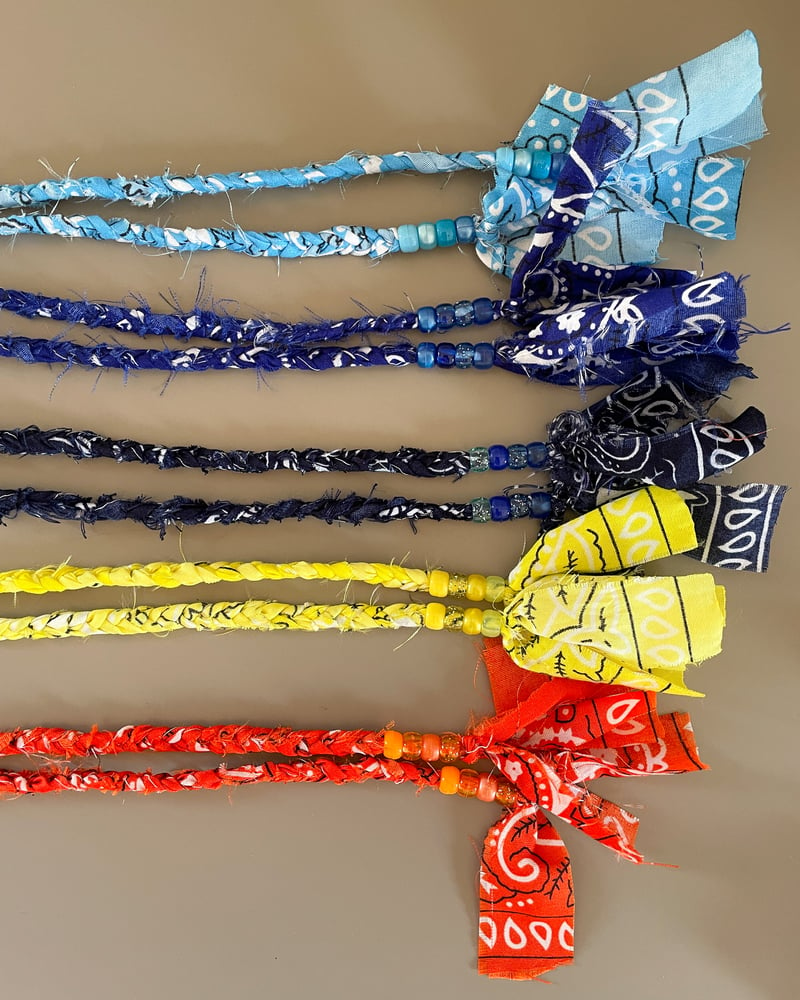 Image of PHONE BEADS BANDANA