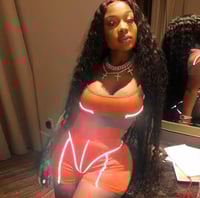 Image 3 of “Neon Biker Bunny” Two Piece Set