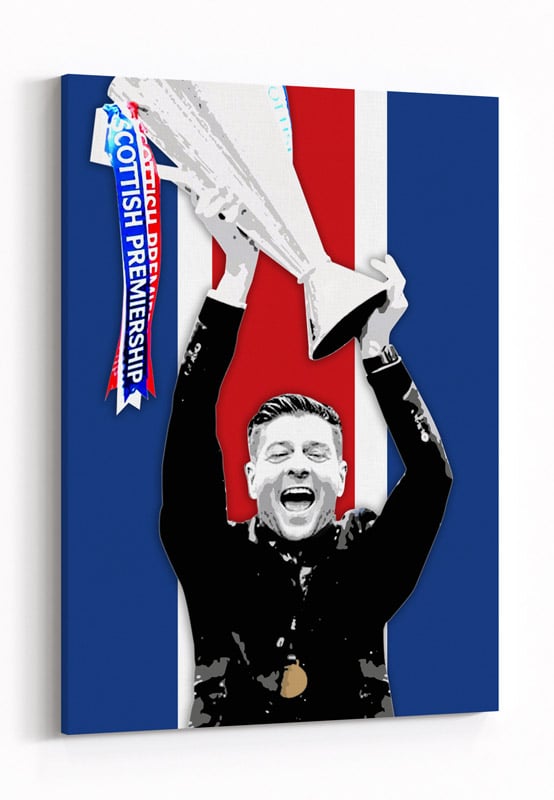 Image of Gerrard - 55 Titles - Red, White and Blue