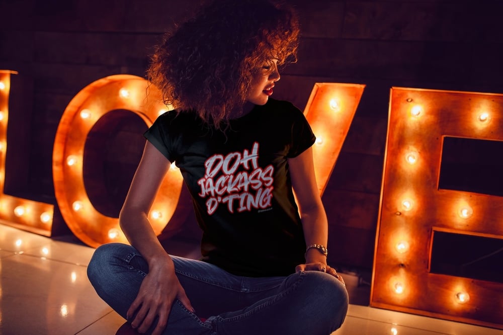 Image of Doh Jackass D Ting - T-Shirt (Women) 