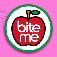 Image 1 of "BITE ME" STICKER 3 PACK.