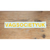 VAGSocietyUK Name Sticker