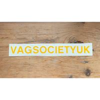 Image 5 of VAGSocietyUK Name Sticker