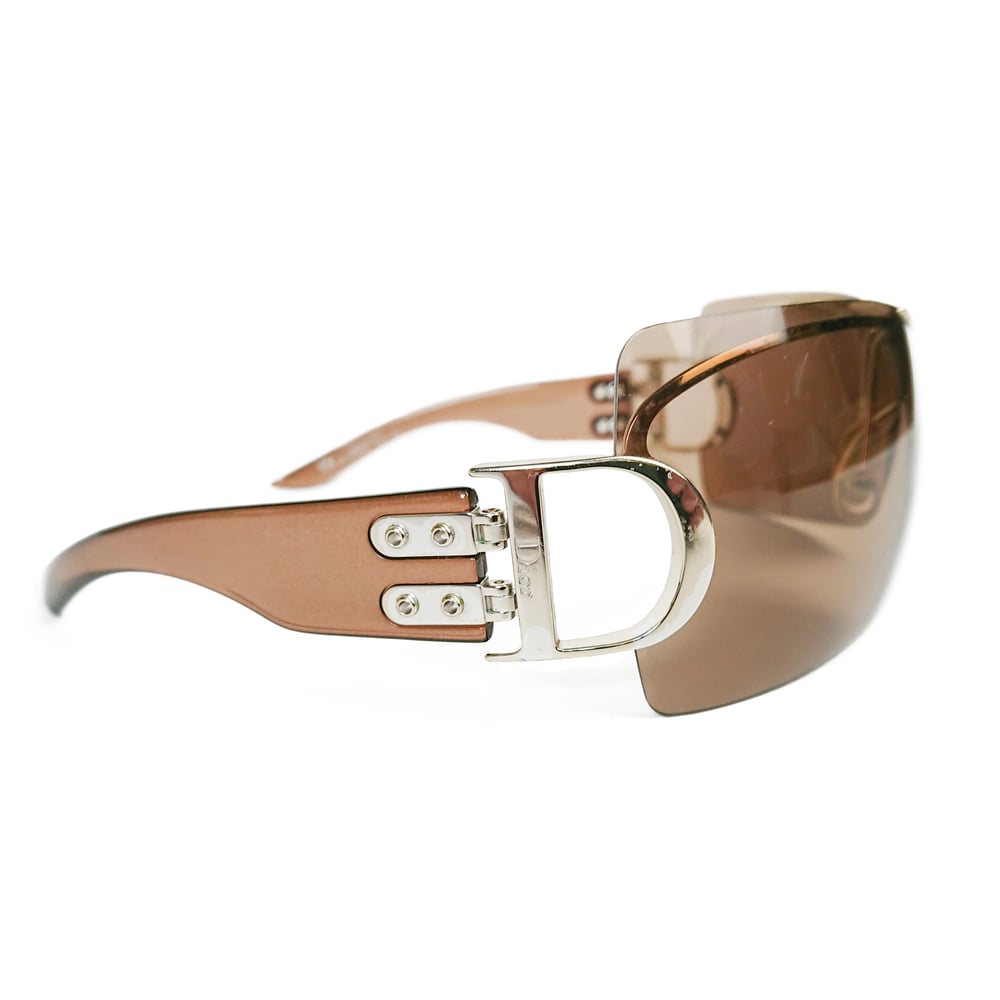Image of Christian Dior Airspeed Sunglasses Dark Brown