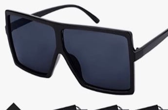 dark flat sunglasses