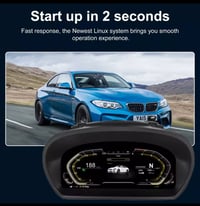 Image 3 of Latest Digital Dashboard BMW 1 Series E81 E82 E87 E88 Instrument Cluster Dashboard Display