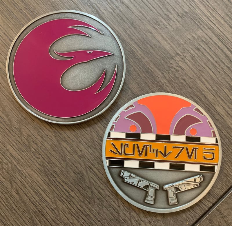 mandalorian challenge coins