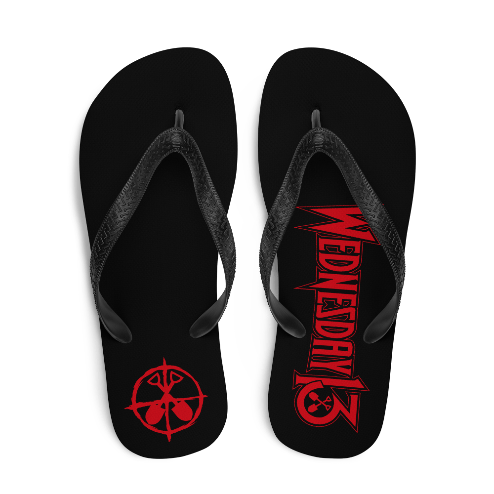 WEDNESDAY 13 NECRO-THONGS (FLIP FLOPS)