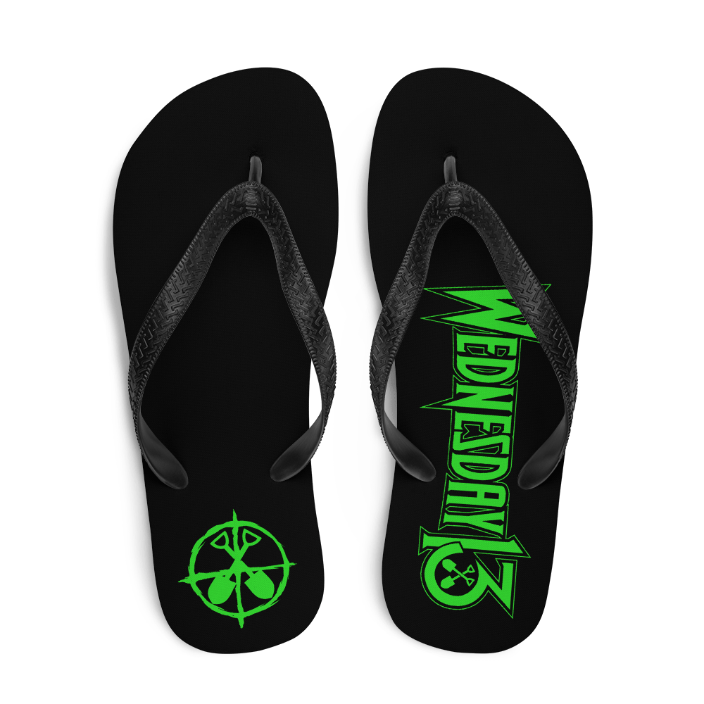 WEDNESDAY 13 NECRO-THONGS (FLIP FLOPS)