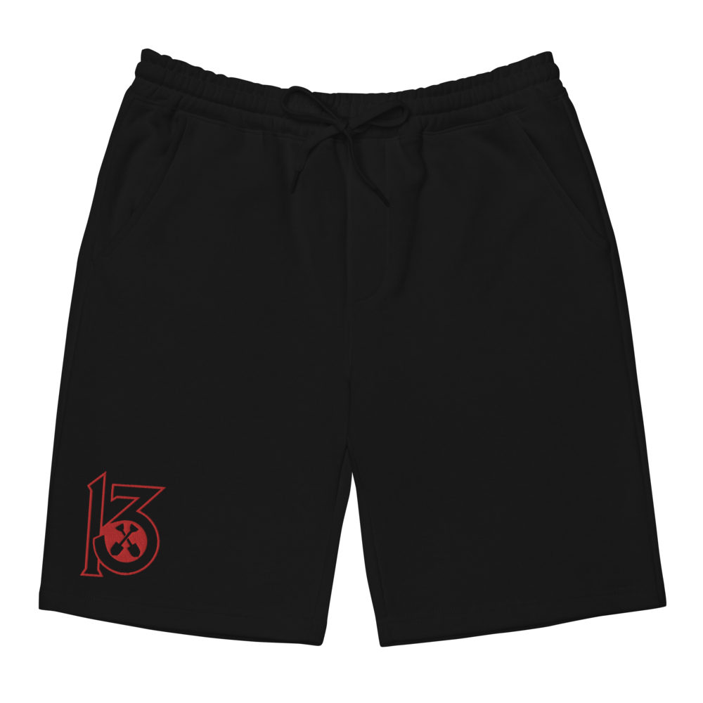 WEDNESDAY 13 LOGO MENS FLEECE SHORTS