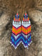 Image of yellow arrowed beaded